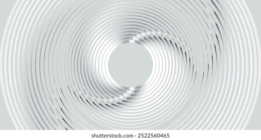 Weiße geometrische abstrakte Hintergrund Überlappungsschicht auf hellen Raum mit Linien Effekt Dekoration. Moderne Grafik