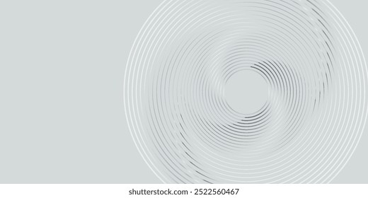 El fondo abstracto geométrico blanco se superpone en el espacio brillante con la decoración del efecto de las líneas. Gráfico moderno
