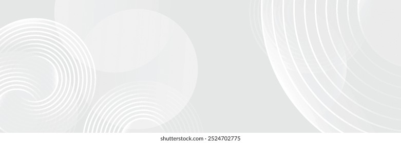 Capa abstracta geométrica blanca de la superposición del fondo en el espacio brillante con la decoración del efecto de las líneas. eps10