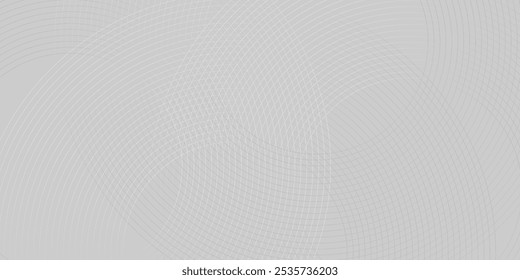 El fondo abstracto geométrico blanco se superpone en el espacio brillante con la decoración del efecto de las líneas. Elemento de Diseño gráfico moderno bonito estilo de fondo de círculo