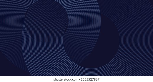 White geometric abstract background overlap layer on bright space with lines effect decoration. Modern graphic design elemAbstract blue glowing geometric lines on dark blue background. Modern shiny bl