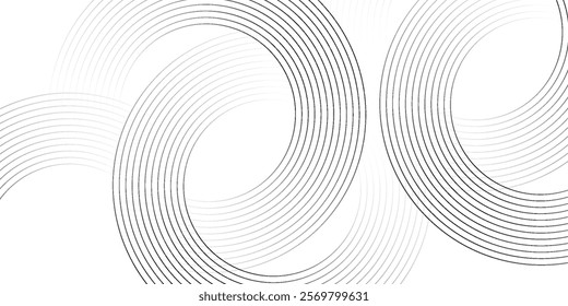 White geometric abstract background overlap layer on bright space with lines effect decoration.