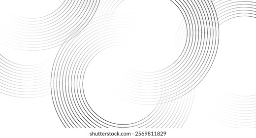 White geometric abstract background overlap layer on bright space with lines effect decoration.