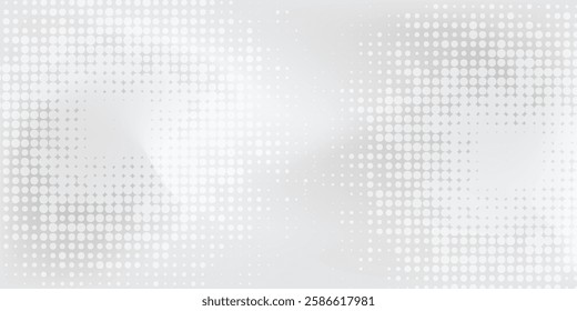 White geometric abstract background overlap layer on bright space with lines effect decoration. Modern
