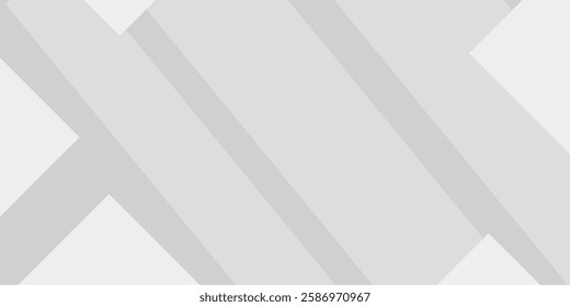 White geometric abstract background overlap layer on bright space with lines effect decoration. Modern graphic design element circles style concept for banner.
