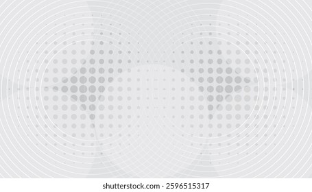 White geometric abstract background overlap layer on bright space with lines effect decoration.
