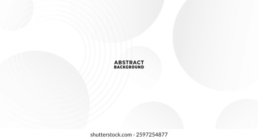 White geometric abstract background overlap layer on bright space with lines effect decoration. Modern background