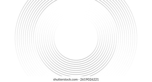 White geometric abstract background overlap layer on bright space with lines effect decoration. Modern graphic design element circles style concept for banner. eps 10