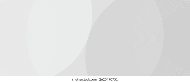 Capa abstracta geométrica blanca de la superposición del fondo en el espacio brillante con la decoración del efecto de las líneas. Ilustración vectorial. moderno