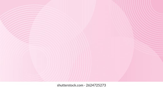 White geometric abstract background overlap layer on bright space with lines effect decoration. Modern graphic design element circles style concept for banner.