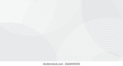 White geometric abstract background overlap layer on bright space with lines effect decoration. Modern graphic design abstract