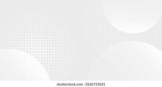 White geometric abstract background overlap layer on bright space with lines effect decoration. Modern graphic design simple abstract good art