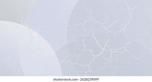 White geometric abstract background overlap layer on bright space. Modern graphic design element circles style concept for banner.