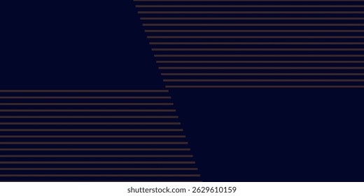 El fondo abstracto geométrico blanco se superpone en el espacio brillante con la decoración del efecto de las líneas. Fondo abstracto azul marino moderno con líneas doradas de semitono patrón delicado. Pequeña caja de punto de luz. 