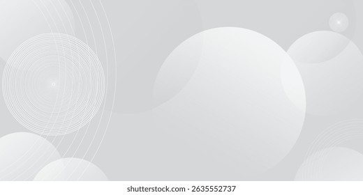 O plano de fundo abstrato geométrico branco sobrepõe a camada no espaço brilhante com a decoração de efeito de linhas para o plano de fundo da apresentação