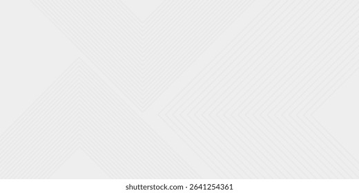 White geometric abstract background overlap layer on bright space with lines effect decoration. Modern graphic design element squares style concept for banner, flyer, card, cover, or brochure