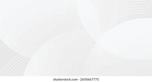 El fondo abstracto geométrico blanco se superpone en el espacio brillante con la decoración del efecto de las líneas. Diseño gráfico moderno.