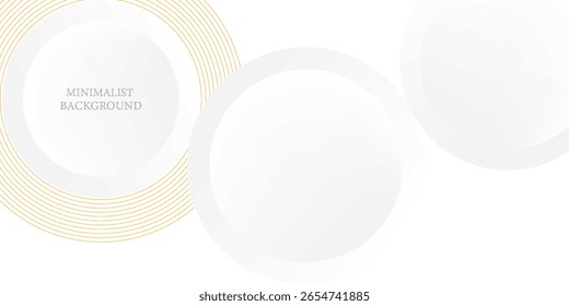 White geometric abstract background overlap layer on bright space with lines effect decoration eps10