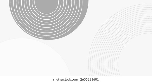 Weiße geometrische abstrakte Hintergrund Überlappungsschicht auf hellen Raum mit Linien Effekt Dekoration. Einfache Art Typ6