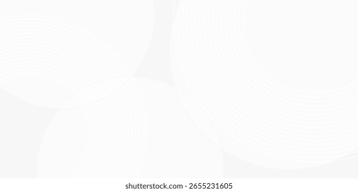 White geometric abstract background overlap layer on bright space with lines effect decoration. Modern art type4