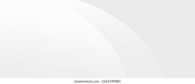 El fondo abstracto geométrico blanco se superpone en el espacio brillante con la decoración del efecto de las líneas. Concepto moderno del estilo de los círculos del elemento del Diseño gráfico para el Anuncio.