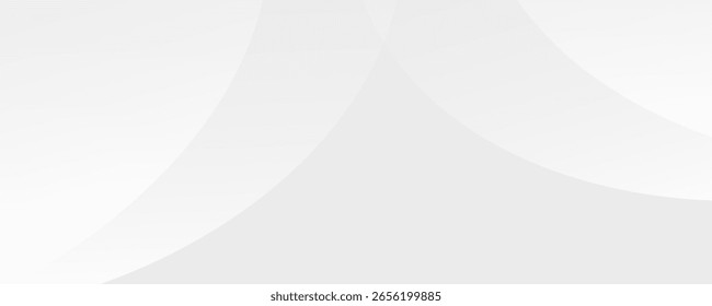 O plano de fundo abstrato geométrico branco sobrepõe a camada no espaço brilhante com a decoração de efeito de linhas. Design gráfico moderno circula o conceito de estilo para banner.