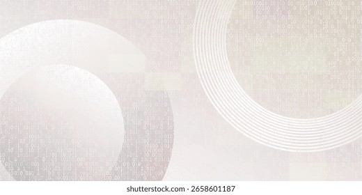 El fondo abstracto geométrico blanco se superpone en el espacio brillante con la decoración del efecto de las líneas. Concepto moderno del estilo de los círculos del elemento del Diseño gráfico para el Anuncio.