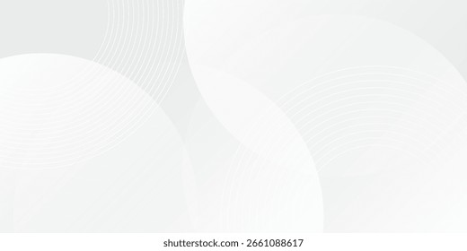 El fondo abstracto geométrico blanco se superpone en el espacio brillante con la decoración del efecto de las líneas.