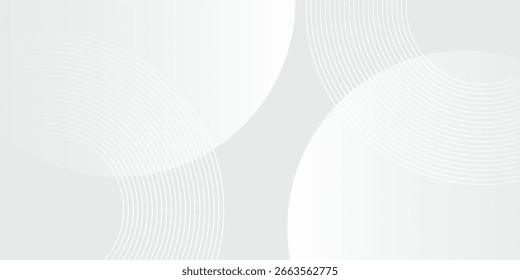 O plano de fundo abstrato geométrico branco sobrepõe a camada no espaço brilhante com a decoração de efeito de linhas.