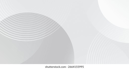 Capa abstracta geométrica blanca de la superposición del fondo en el espacio brillante con la decoración del efecto de las líneas. eps 10