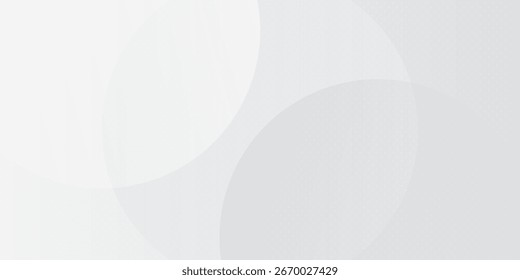 O plano de fundo abstrato geométrico branco sobrepõe a camada no espaço brilhante com a decoração de efeito de linhas. Design gráfico moderno circula o conceito de estilo para o banner eps10.