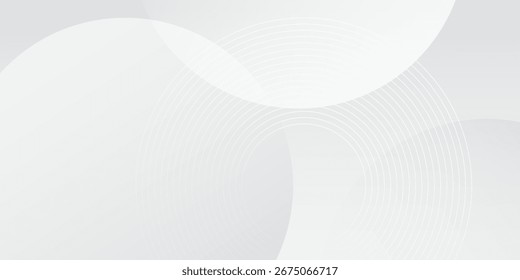 El fondo abstracto geométrico blanco se superpone en el espacio brillante con la decoración del efecto de las líneas.
