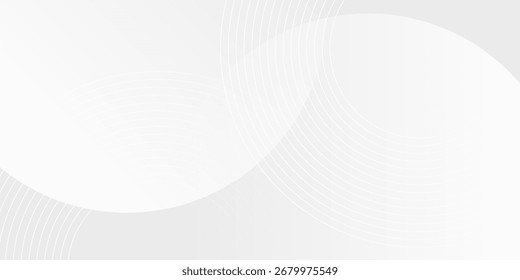El fondo abstracto geométrico blanco se superpone en el espacio brillante con la decoración del efecto de las líneas.