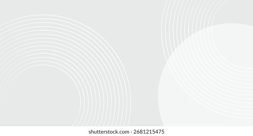El fondo abstracto geométrico blanco se superpone en el espacio brillante con la decoración del efecto de las líneas.