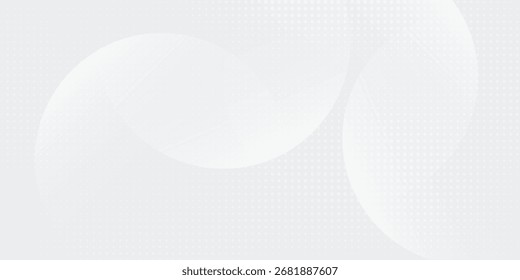 White geometric abstract background overlap layer on bright space with lines modern nice simple art good texture light