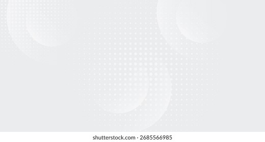 Capa abstracta geométrica blanca de la superposición del fondo en el espacio brillante con el arte simple del estudio de las líneas