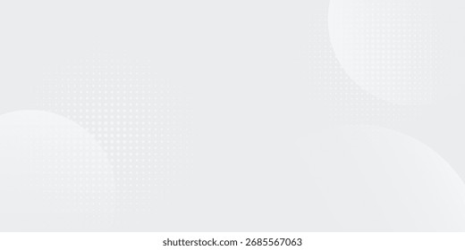 White geometric abstract background overlap layer on bright space with lines studio