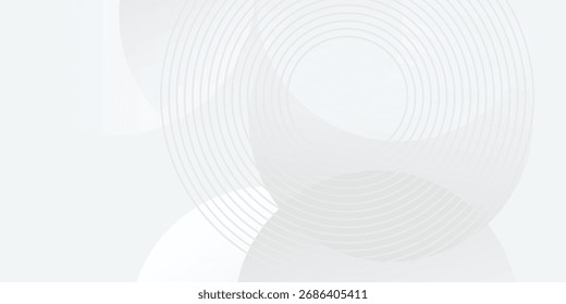 El fondo abstracto geométrico blanco se superpone en el espacio brillante con la decoración del efecto de las líneas. Vector de Diseño gráfico moderno eps10