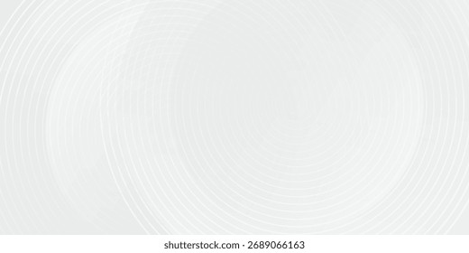 O fundo abstrato geométrico branco sobrepõe a camada no espaço brilhante com linhas simples design de arte moderna. Eps10