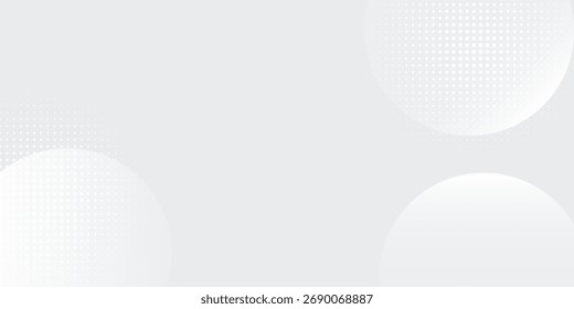 White geometric abstract background overlap layer on bright space with lines. bright