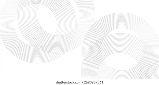 O plano de fundo abstrato geométrico branco sobrepõe a camada no espaço brilhante com a decoração de efeito de linhas. Design gráfico moderno circula o conceito de estilo para banner.