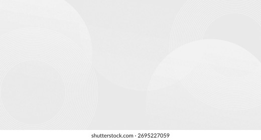 Weiße geometrische abstrakte Hintergrund Überlappungsschicht auf hellen Raum mit Linien Effekt Dekoration.