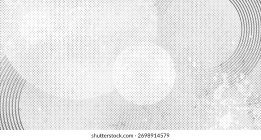El fondo abstracto geométrico blanco se superpone en el espacio brillante con la decoración del efecto de las líneas. Concepto moderno del estilo de los círculos del elemento del Diseño gráfico para el Anuncio.
