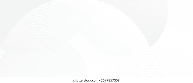 White geometric abstract background overlap layer on bright space with lines effect decoration. VECTOR ILLUSTRATION
