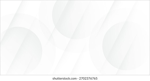 Weiße geometrische abstrakte Hintergrund Überlappungsschicht auf hellen Raum mit Linien Effekt Dekoration.