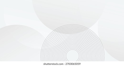 White geometric abstract background overlap layer on bright space with lines effect decoration. Modern graphic design 
