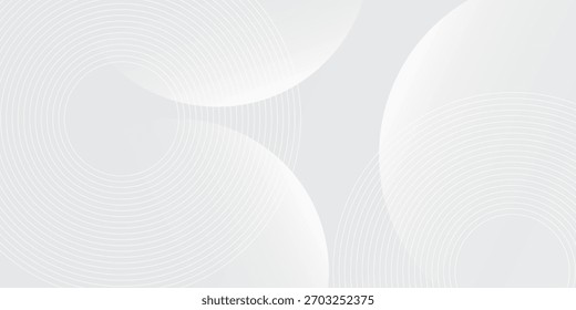 El fondo abstracto geométrico blanco se superpone en el espacio brillante con la decoración del efecto de las líneas.