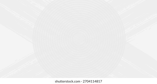White geometric abstract background overlap layer on bright space with lines effect decoration.