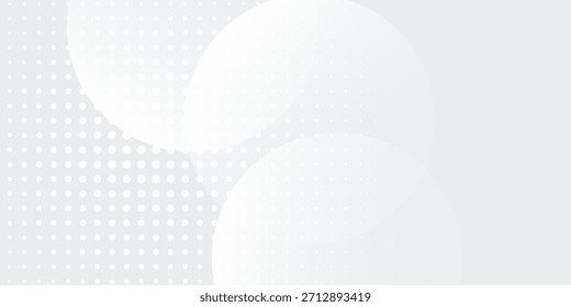 Weiße geometrische abstrakte Hintergrund Überlappungsschicht auf hellen Raum mit Linien Effekt Dekoration. Tapete gut schön