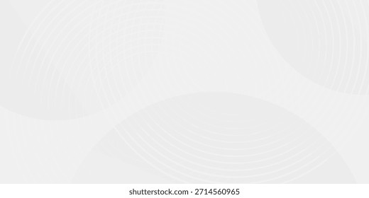 Capa abstracta geométrica blanca de la superposición del fondo en el espacio brillante con la decoración del efecto de las líneas. ilustraciones Vector moderno simple